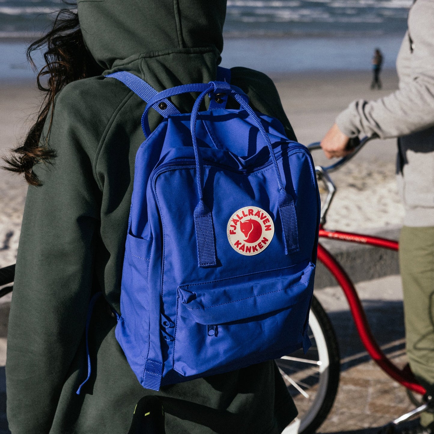 FJÄLLRÄVEN - 瑞典北極狐【狐狸袋】KÅNKEN 16L 背囊 書包 School bag outdoor backpack 23510-160-916 Ochre / Confetti Pattern