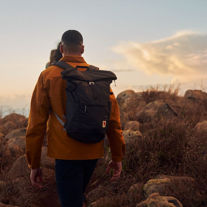 FJÄLLRÄVEN - 瑞典北極狐【狐狸袋】HIGH COAST FOLDSACK 24L  23222-207 SUNSET ORANGE