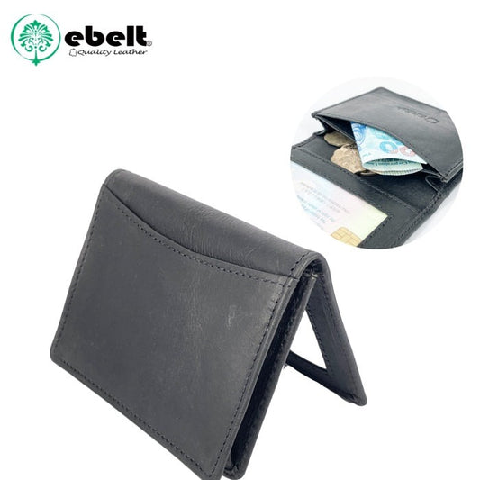 [香港品牌 EBELT] WM 152 印度製 頭層軟牛皮咭片套銀包 皮夾錢包 Top Grain COW Leather Card Holder Wallet