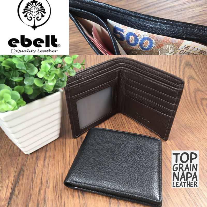 [香港品牌 EBELT] WM 76 頭層納帕軟牛皮真皮銀包 皮夾錢包Full Grain Napa Cow Leather Wallet