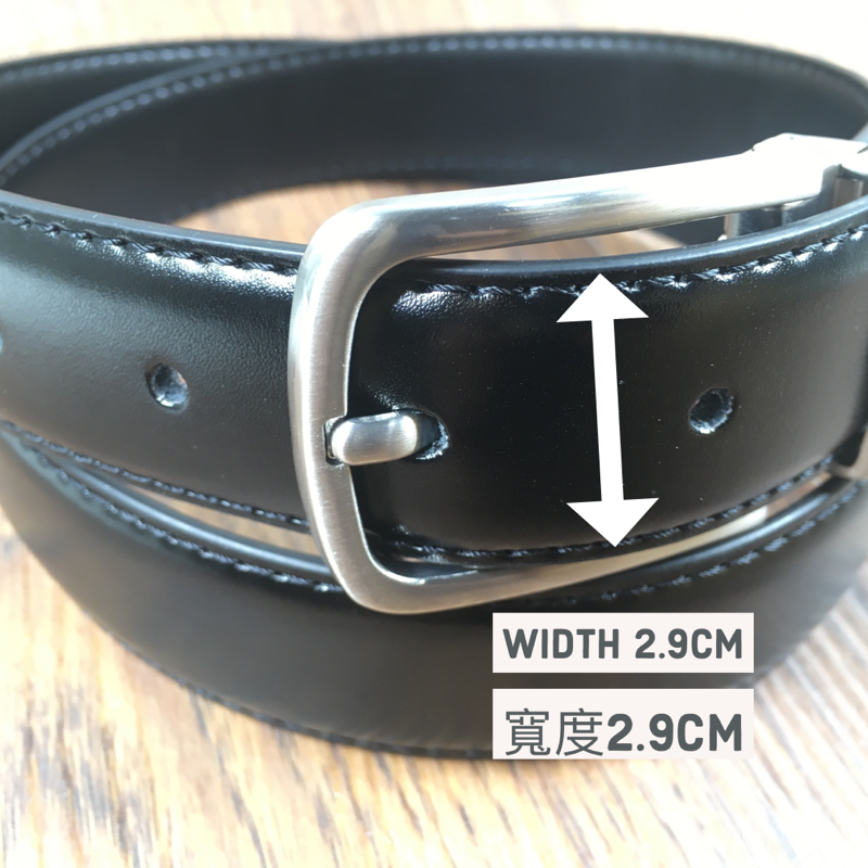 ［香港品牌 EBELT］W 055 光面牛皮皮帶/學生皮帶 Cow Split Leather Belt / Dress Belt / Uniform Belt 3cm