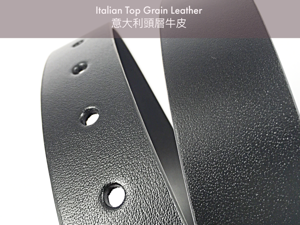 [香港品牌 EBELT] EBC 329 意大利頭層牛皮真皮皮帶 Full Grain Italian Cow Leather Belt 3.4cm