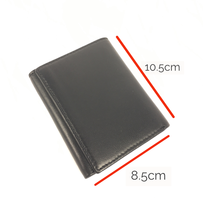 [香港品牌 EBELT] WM 133 頭層軟羊皮真皮銀包 皮夾錢包三摺銀包 Full Grain Sheep Napa Leather Wallet