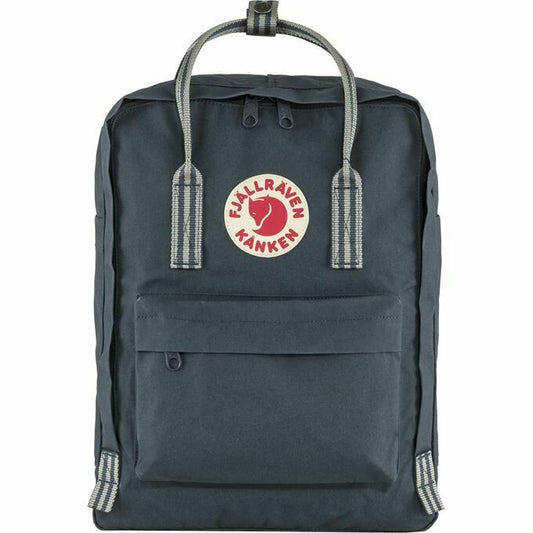 FJÄLLRÄVEN - 瑞典北極狐【狐狸袋】KÅNKEN 16L 背囊 書包 School bag outdoor backpack  23510-560-909 Navy / Long Stripes