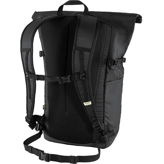 FJÄLLRÄVEN [狐狸袋] High Coast Foldsack 24 輕身野外背包 可摺疊收藏 24L - Black 23222-550