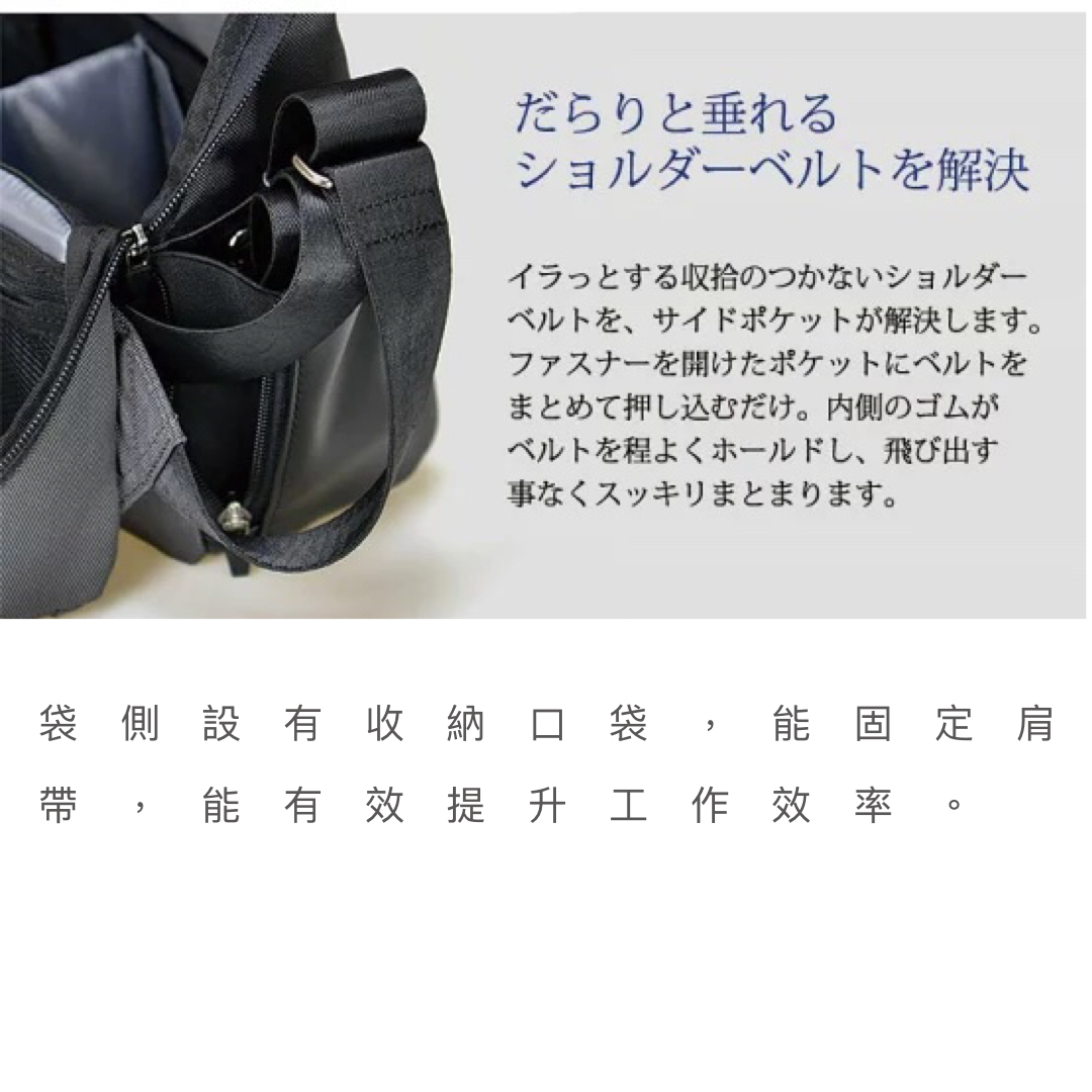 ［日本直送］日本人氣品牌 宇野福鞄 Unofuku Baggex 日本袋 多功能商務輕便手提兩用包 - 23-5631