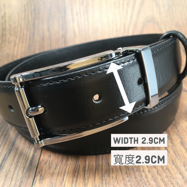 ［香港品牌 EBELT] EBM 164 男裝高級頭層牛皮真皮皮帶 3cm Top Grade Full Grain Cow Leather Belt