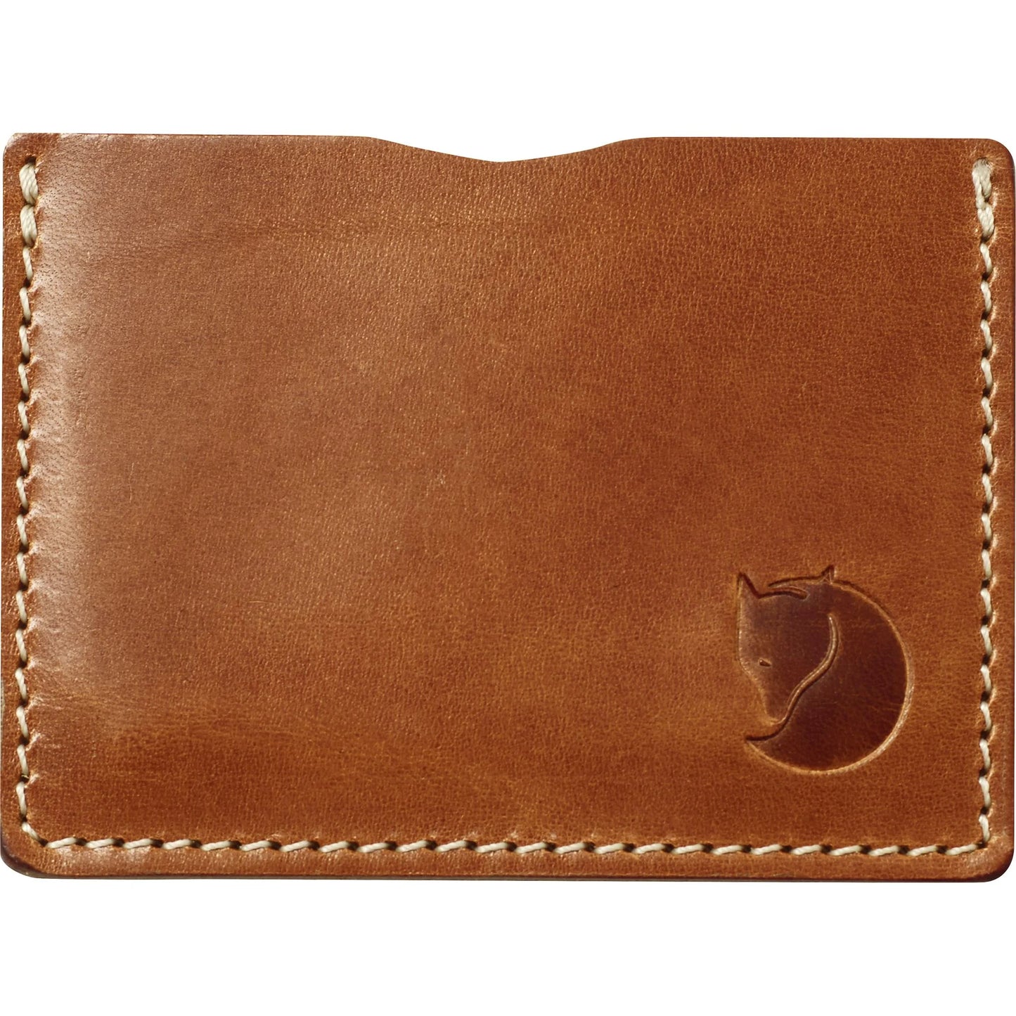 Fjallraven 狐狸袋 Ovik Leather Card Holder 瑞典製植鞣牛皮卡套  Cognac 77308-249