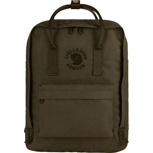 FJÄLLRÄVEN - 瑞典北極狐【狐狸袋】RE-KÅNKEN 16L 背囊 書包 School bag outdoor backpack 23548-633 DARK OLIVE