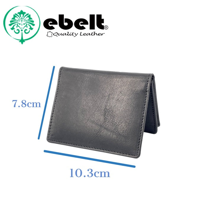 [香港品牌 EBELT] WM 152 印度製 頭層軟牛皮咭片套銀包 皮夾錢包 Top Grain COW Leather Card Holder Wallet