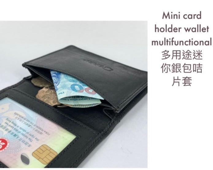 [香港品牌 EBELT] WM 152 印度製 頭層軟牛皮咭片套銀包 皮夾錢包 Top Grain COW Leather Card Holder Wallet
