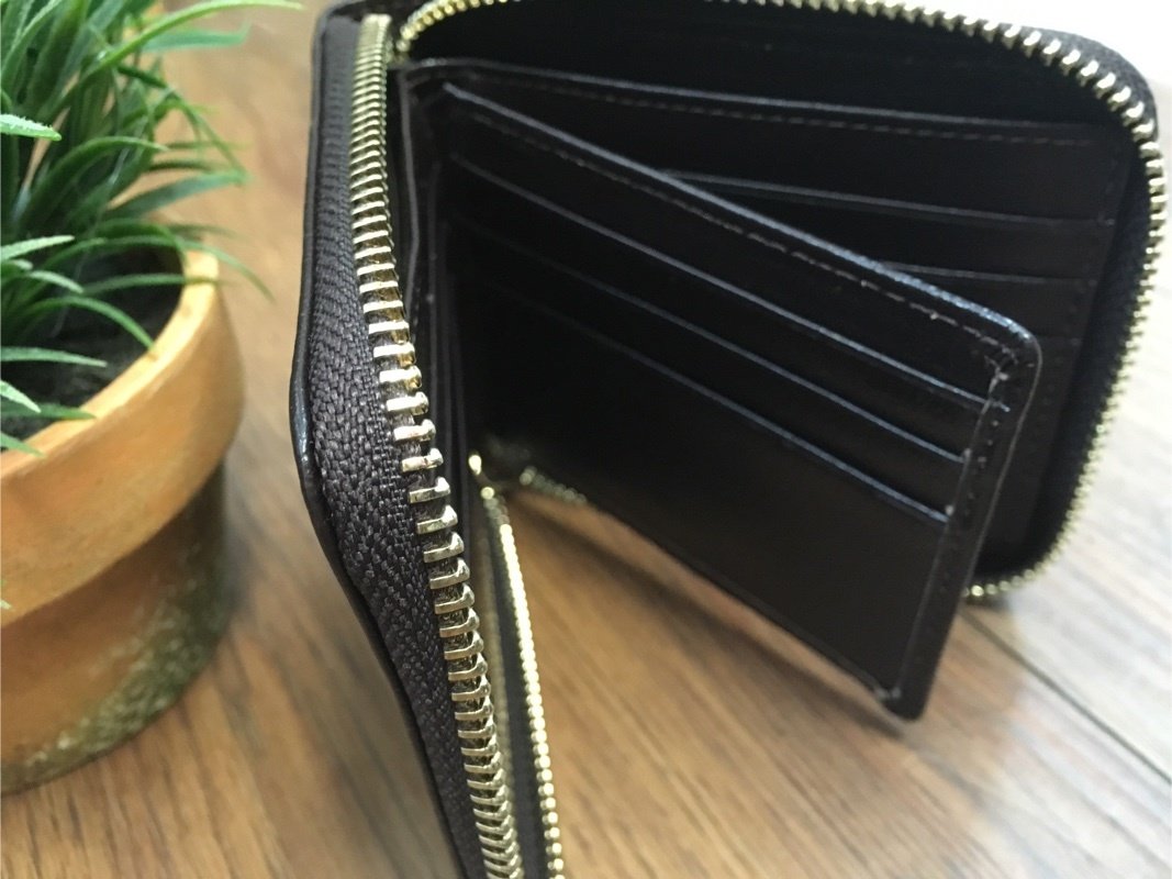 [香港品牌 EBELT] WM 124 頭層水牛皮拉鍊銀包 皮夾錢包 Full Grain Buffalo Leather Wallet Zipper Style