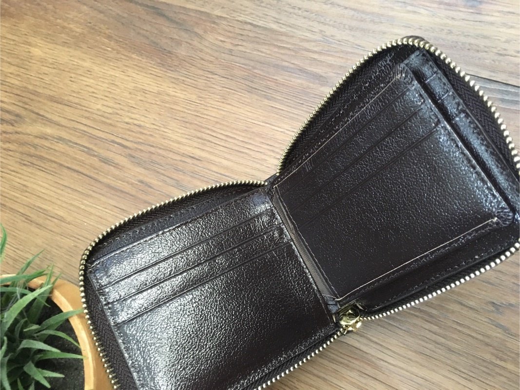 [香港品牌 EBELT] WM 124 頭層水牛皮拉鍊銀包 皮夾錢包 Full Grain Buffalo Leather Wallet Zipper Style