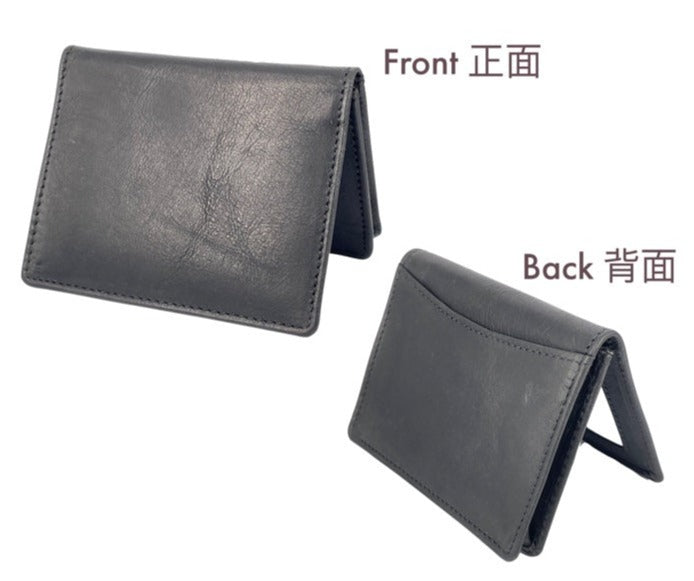 [香港品牌 EBELT] WM 152 印度製 頭層軟牛皮咭片套銀包 皮夾錢包 Top Grain COW Leather Card Holder Wallet