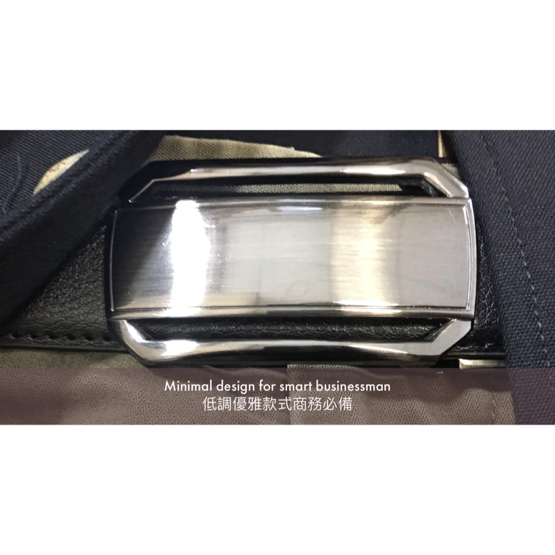 [香港品牌 EBELT] 光面牛皮皮帶 / 正裝皮帶 Cow Split Leather Dress Belt 3.3 cm - ETV105