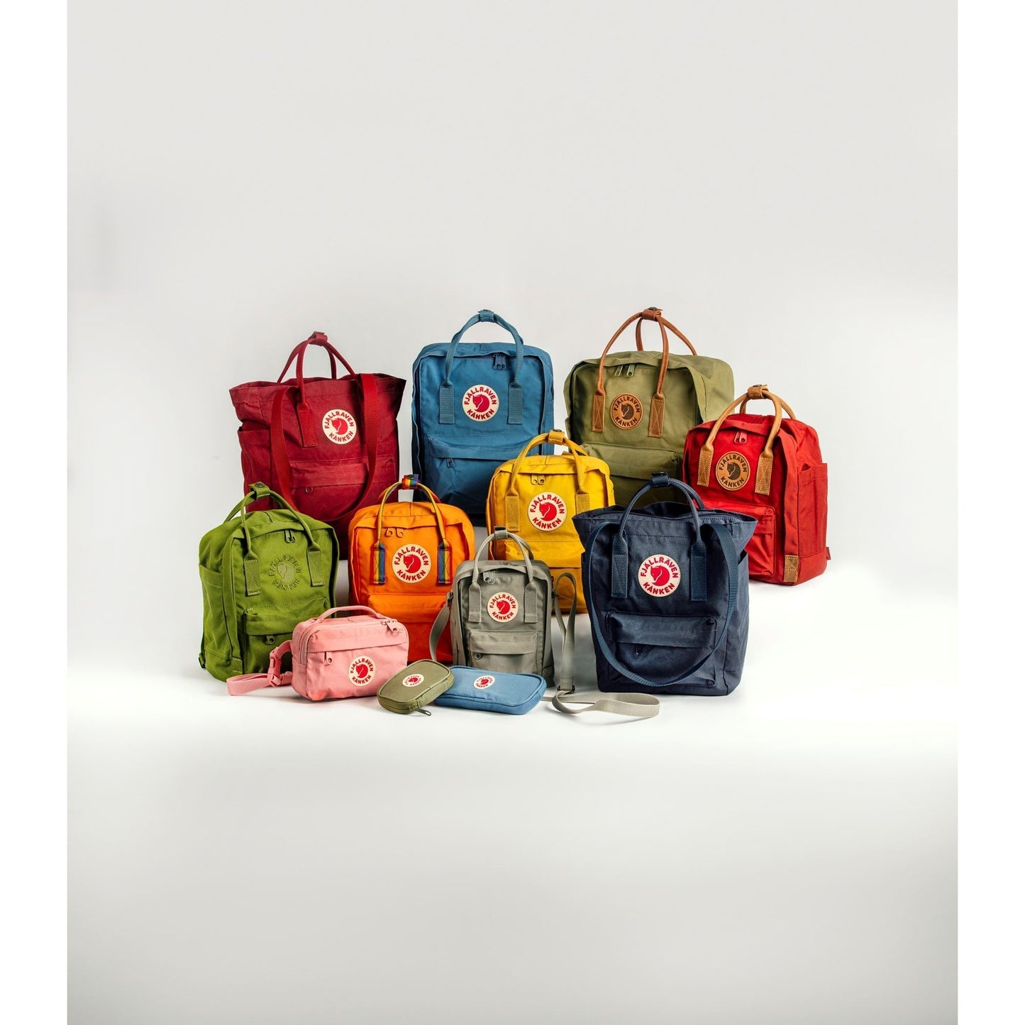 FJÄLLRÄVEN - 瑞典北極狐【狐狸袋】KÅNKEN 16L 背囊 書包戶外背包 School bag outdoor backpack 16L - Pink / Long Stripes 23510-312-909