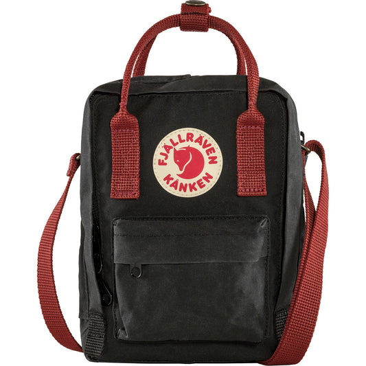 FJÄLLRÄVEN - 瑞典北極狐【狐狸袋】KÅNKEN SLING 斜孭袋 23797-550-326 BLACK / OX RED