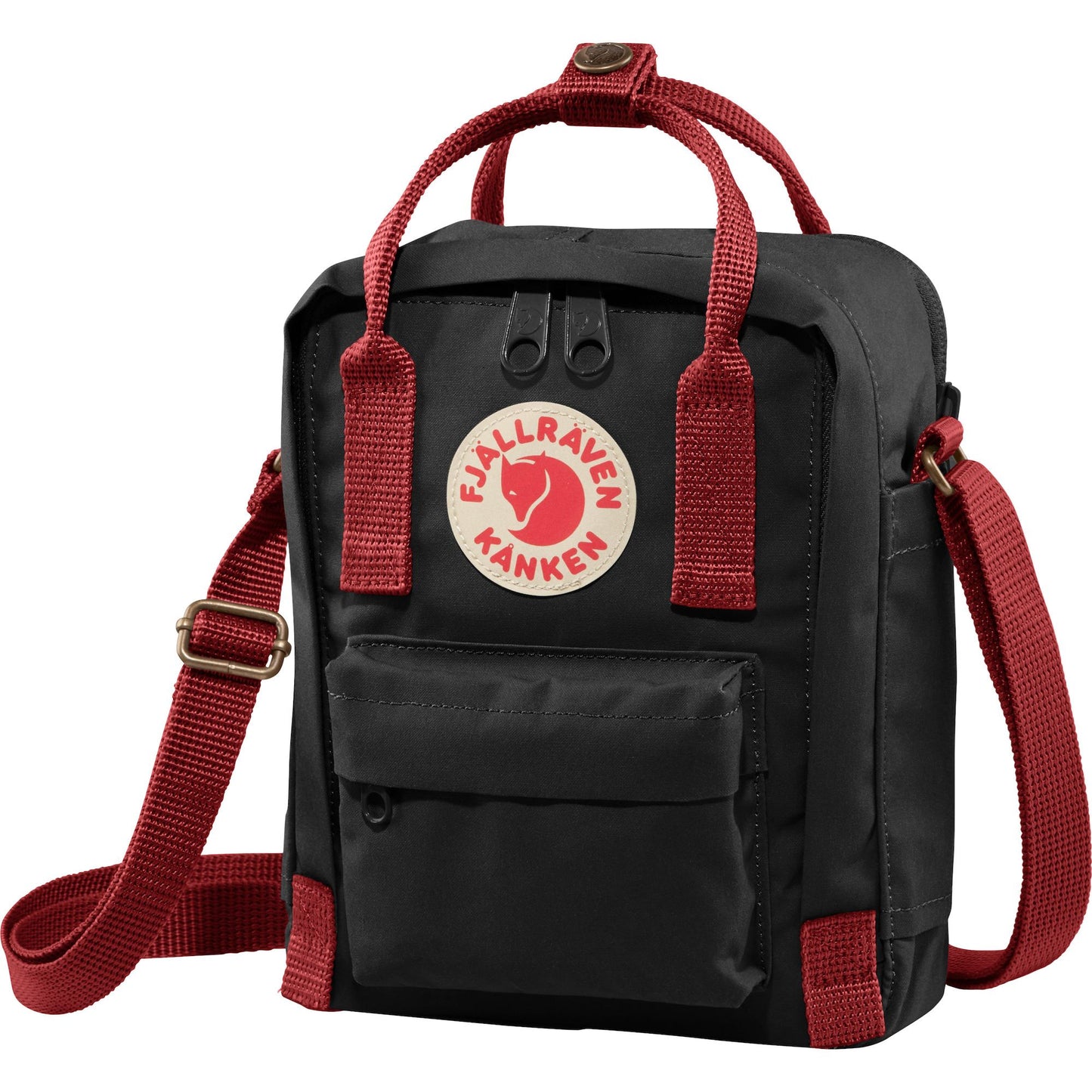 Fjallraven Kanken [狐狸袋] 斜孭袋Sling Cross Shoulder Bag - Black/Ox Red 23797-550-326