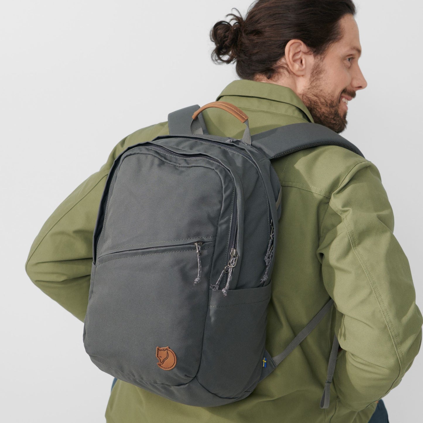 Fjallraven [狐狸袋] 2022 Updated 新款 Raven 20 Daypack 日用筆電15寸背包20L - Dark Olive 23344-633