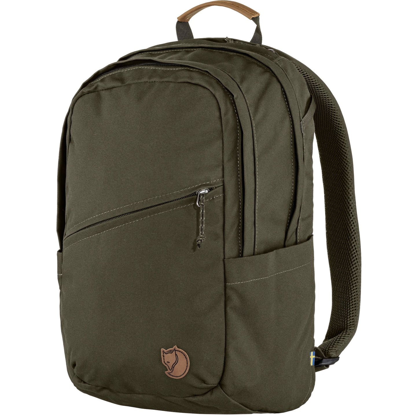Fjallraven [狐狸袋] 2022 Updated 新款 Raven 20 Daypack 日用筆電15寸背包20L - Dark Olive 23344-633