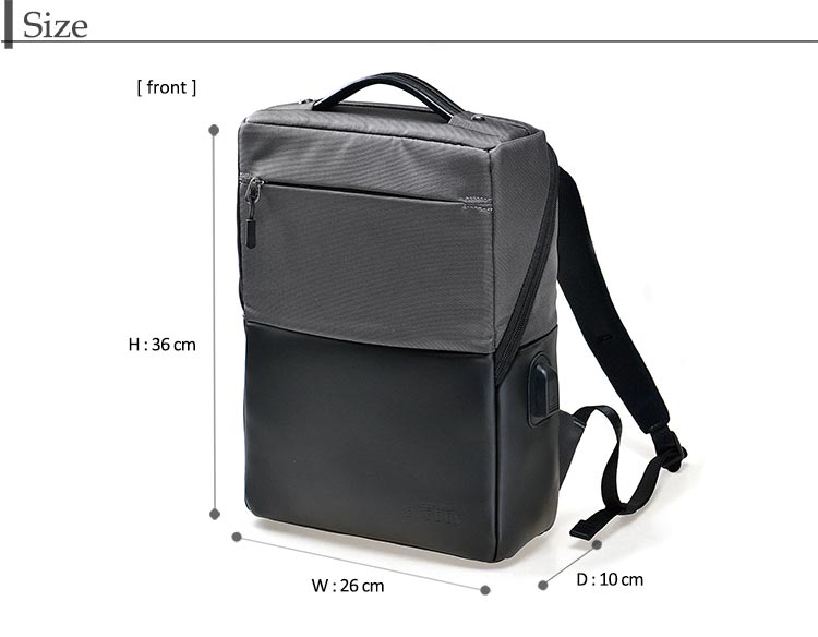 ［日本直送］日本人氣品牌 宇野福鞄 Unofuku Baggex [NOFFICE] 日本袋 多功能商務輕便背包 13-6145