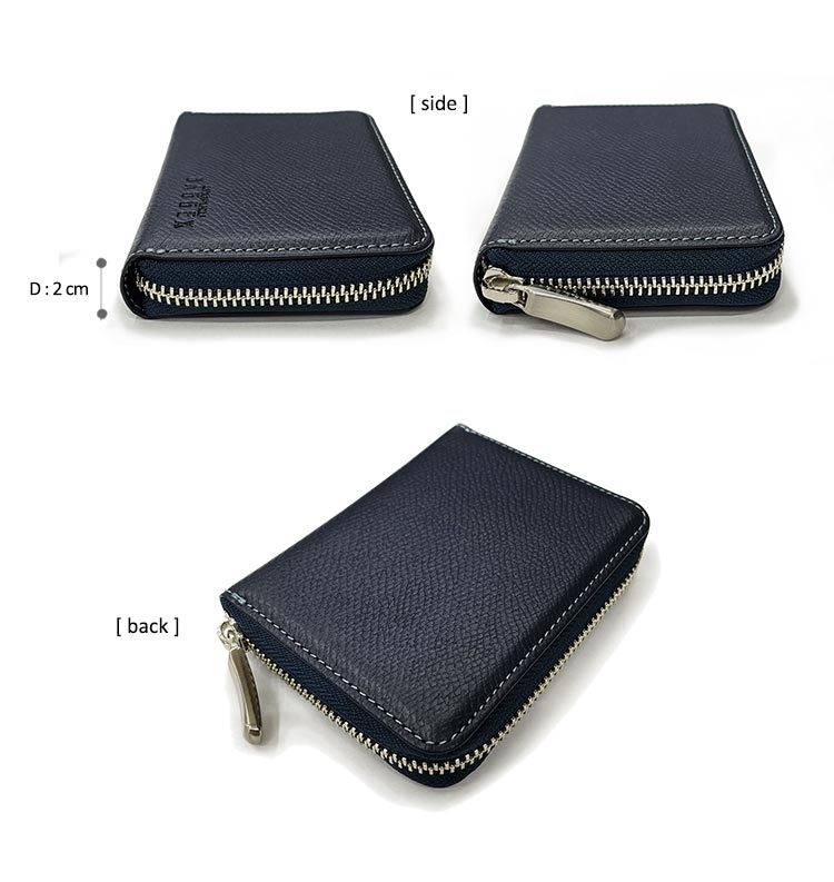 [日本製造］日本人氣品牌宇野福鞄 日本製造 Unofuku Baggex [KAGIROI] 牛革製銀包 Made in Japan Toyooka Leather Wallet 35-0175