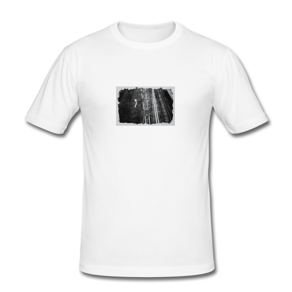 Men's Slim Fit T-Shirt - white