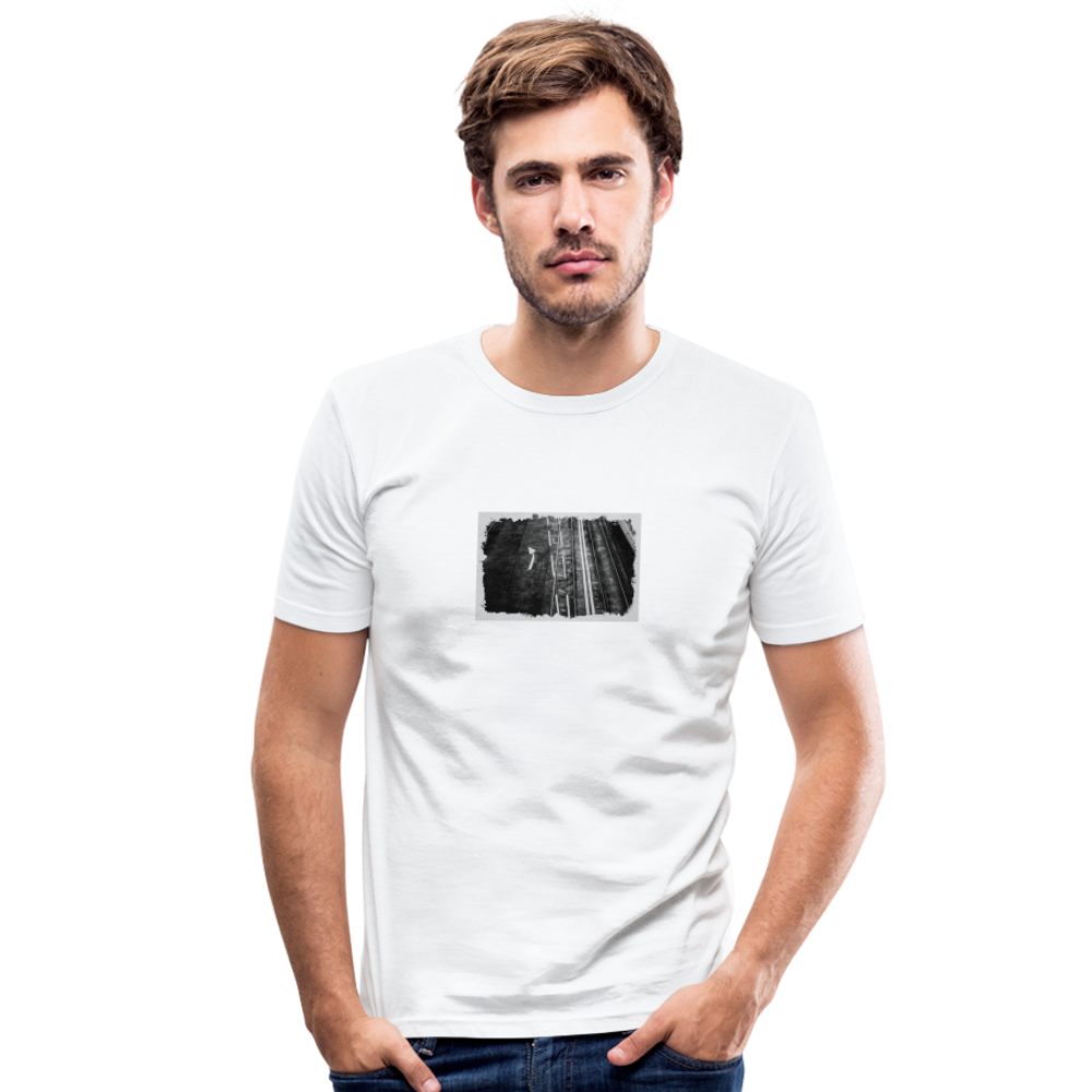 Men's Slim Fit T-Shirt - white
