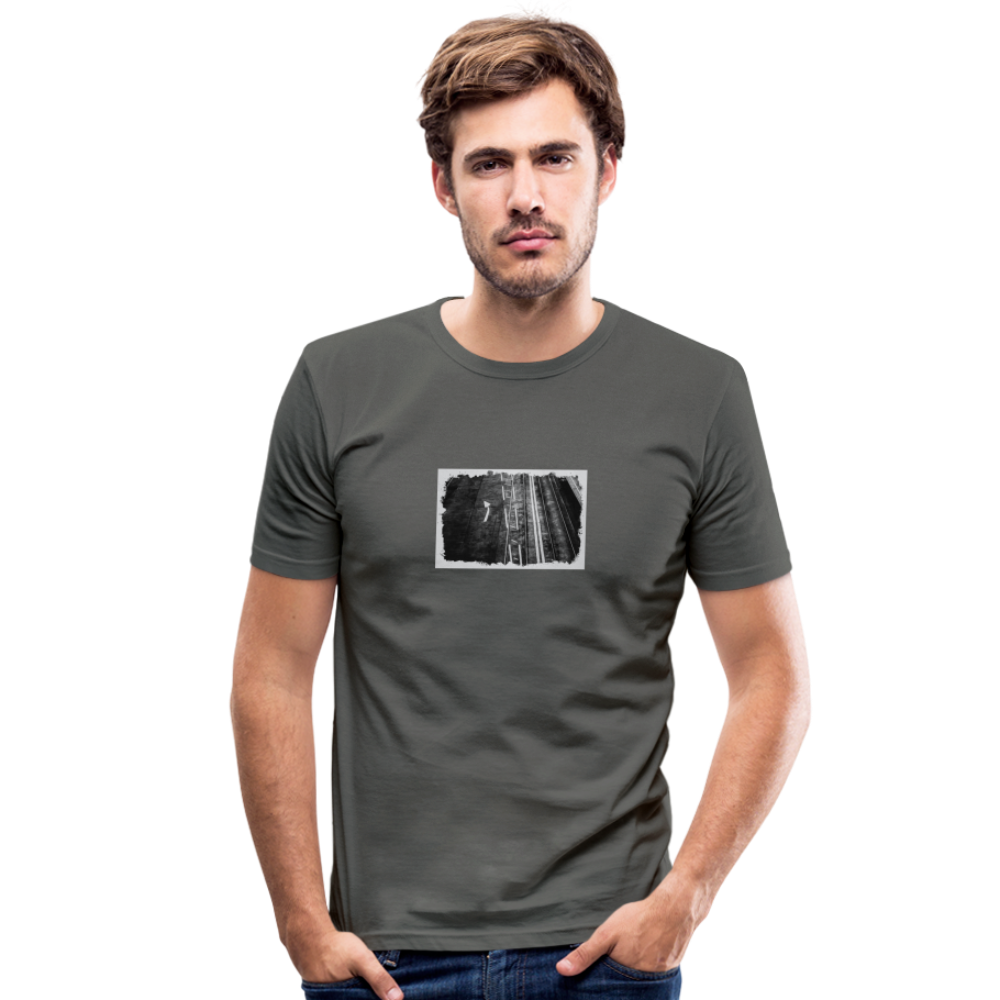 Men's Slim Fit T-Shirt - graphite grey