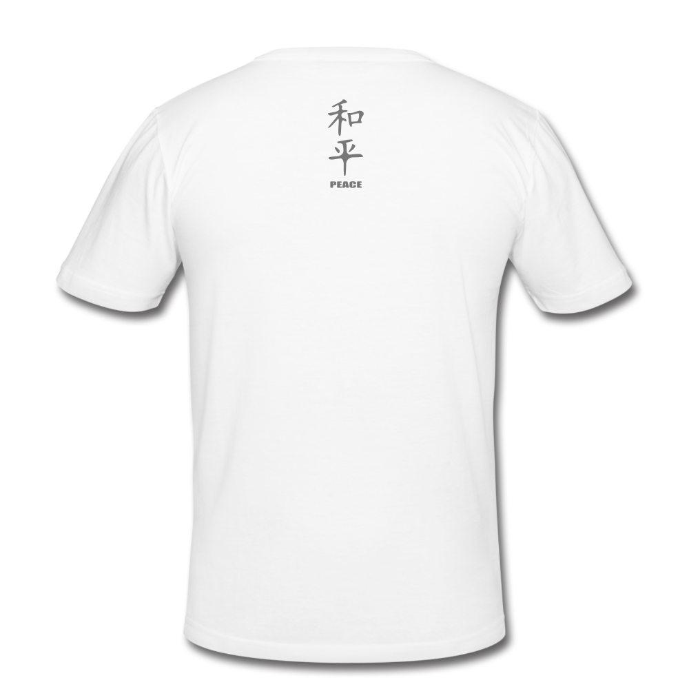 Men's Slim Fit T-Shirt - white
