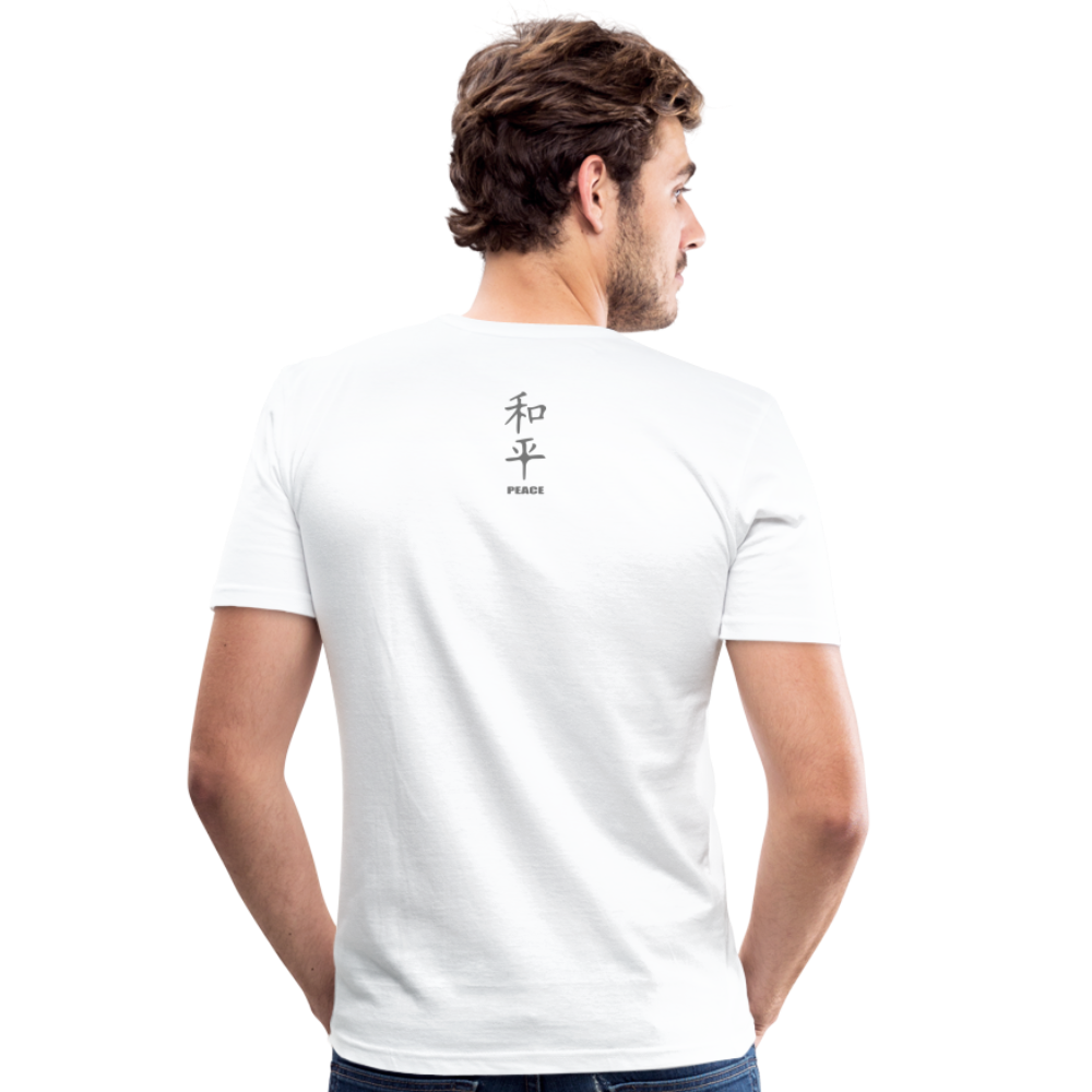 Men's Slim Fit T-Shirt - white