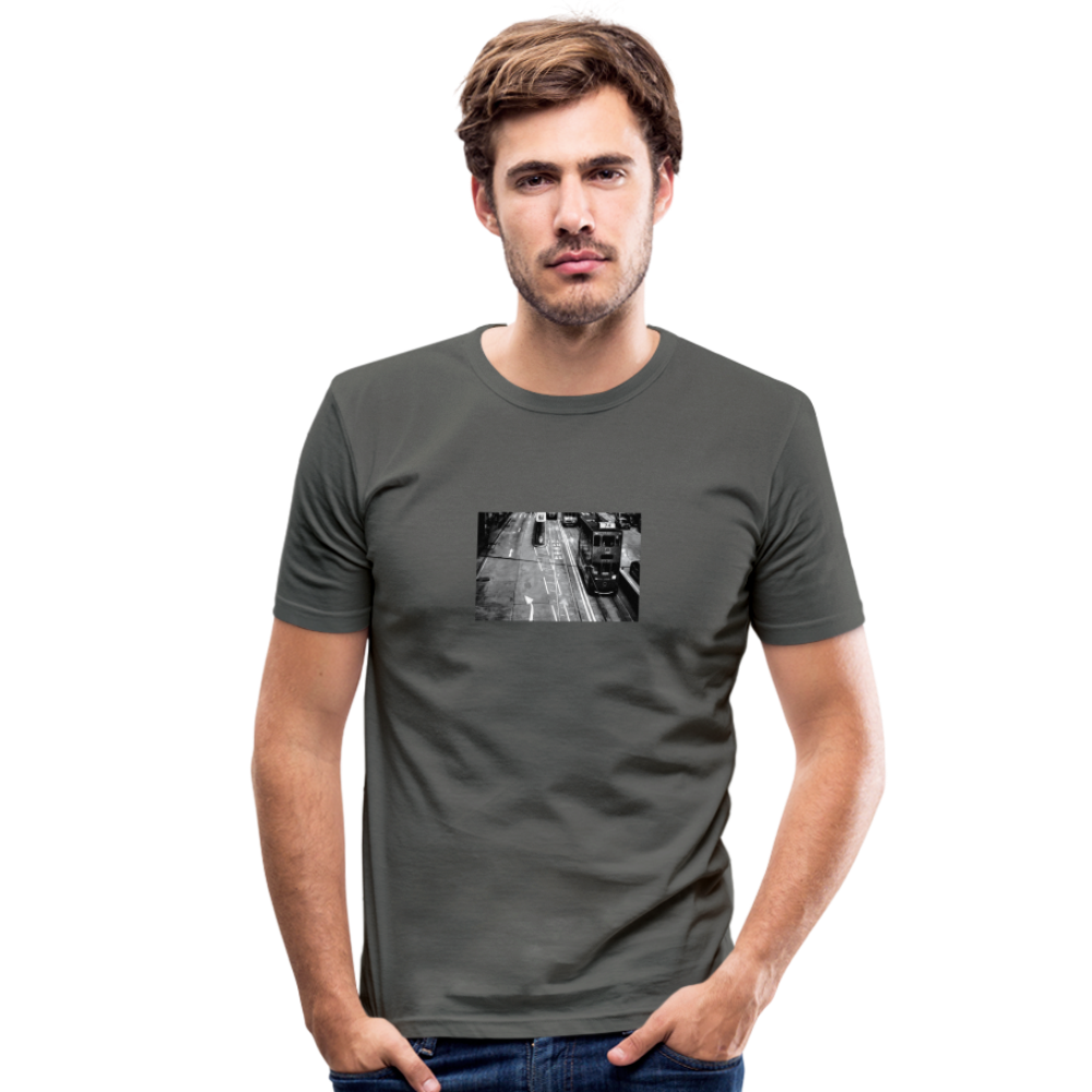 Men's Slim Fit T-Shirt - graphite grey