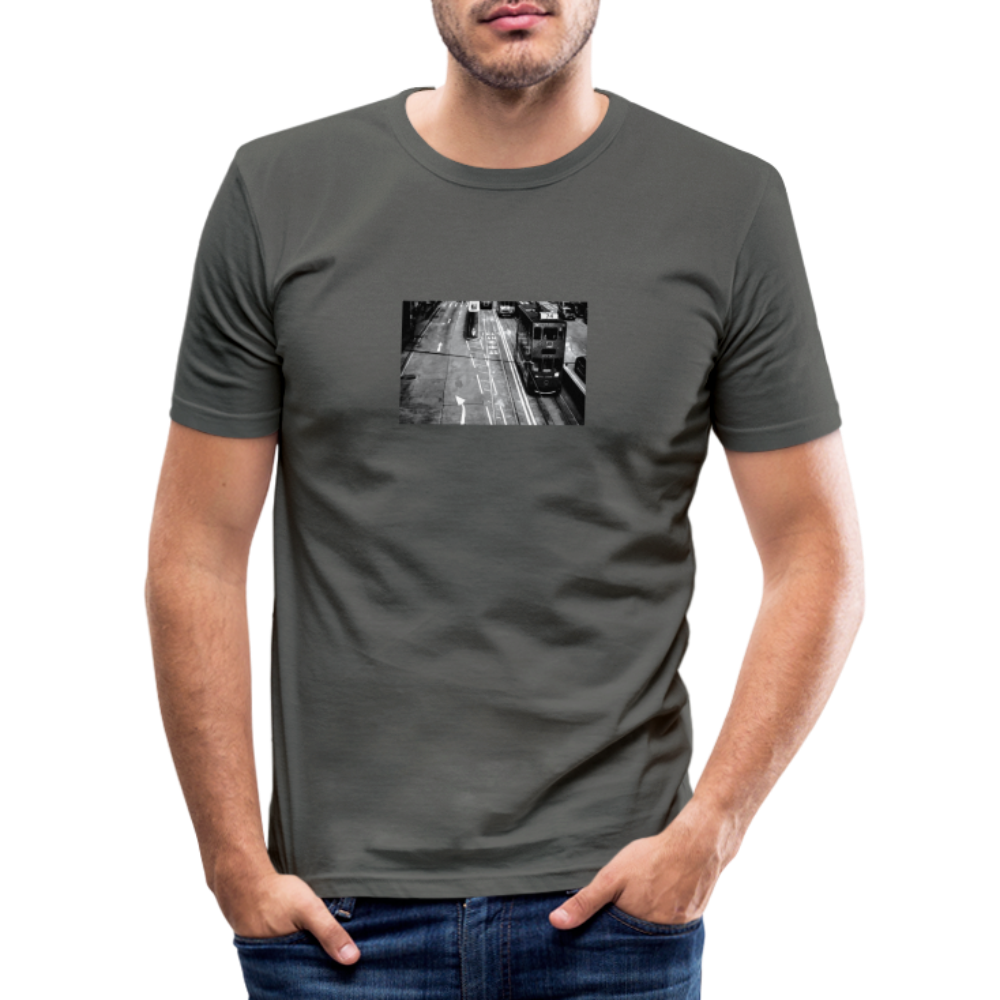 Men's Slim Fit T-Shirt - graphite grey