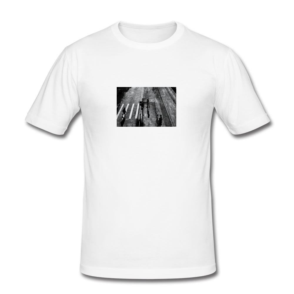 Men's Slim Fit T-Shirt - white