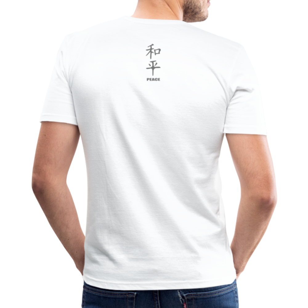 Men's Slim Fit T-Shirt - white